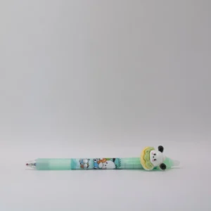 Stylo Hello Kitty bleu effaçable et cliquable en plastique