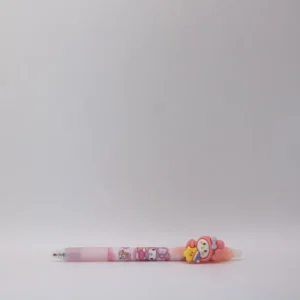 Stylo Hello Kitty bleu effaçable et cliquable en plastique