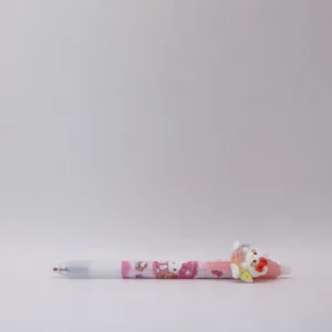 Stylo Hello Kitty bleu effaçable et cliquable - Parfait pour l'école et le bureau