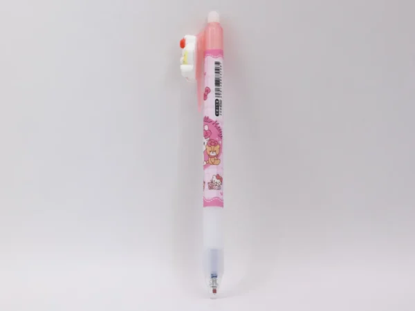 Stylo Hello Kitty bleu effaçable et cliquable - Parfait pour l'école et le bureau