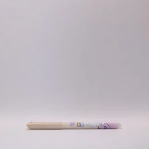 Stylo Nounours Effaçable Bleu à Pointe Fine avec Gomme Intégrée