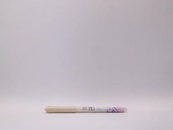 Stylo Nounours Effaçable Bleu à Pointe Fine avec Gomme Intégrée