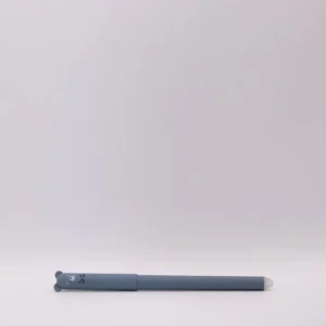 Stylo Nounours Effaçable Bleu à Pointe Fine avec Gomme Intégrée