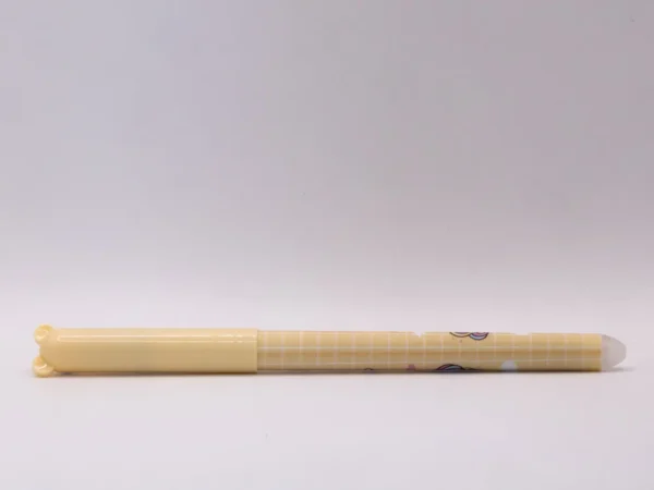 Stylo Nounours Effaçable Bleu avec Gomme Intégrée - Pointe Fine