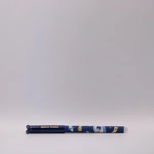 Stylo Nounours Effaçable Bleu avec Gomme Intégrée - Pointe Fine et Ludique