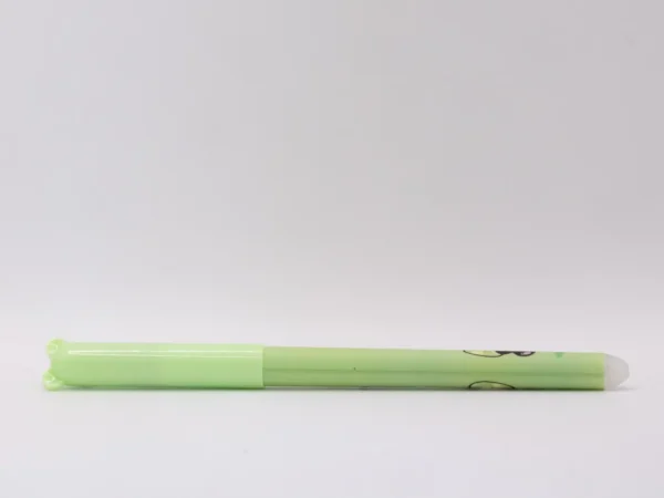 Stylo Panda Effaçable Bleu Pointe Fine avec Gomme Intégrée