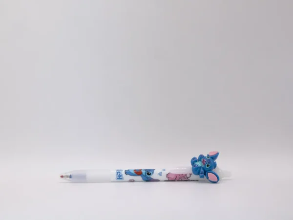 Stylo Stitch bleu effaçable à pointe fine - Idéal pour l'écriture et les croquis