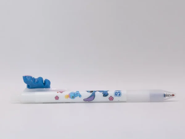 Stylo Stitch bleu effaçable à pointe fine - Idéal pour l'écriture et les croquis