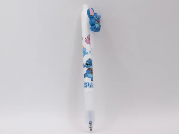 Stylo Stitch bleu effaçable à pointe fine - Idéal pour l'écriture et les croquis