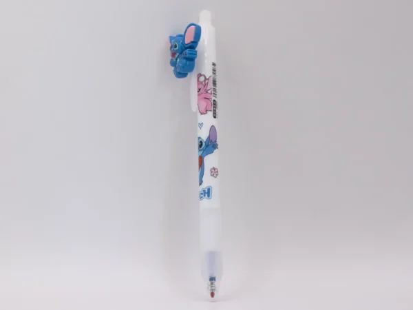 Stylo Stitch bleu effaçable à pointe fine - Idéal pour l'écriture et les croquis