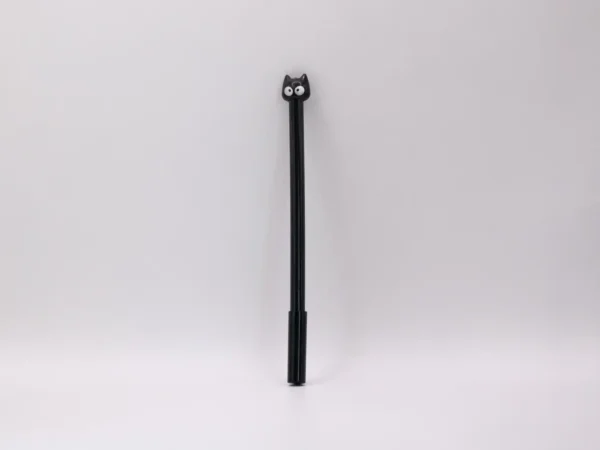 Stylos Tête de Chat Bleu: Mignons Stylos à Pointe Fine en Plastique