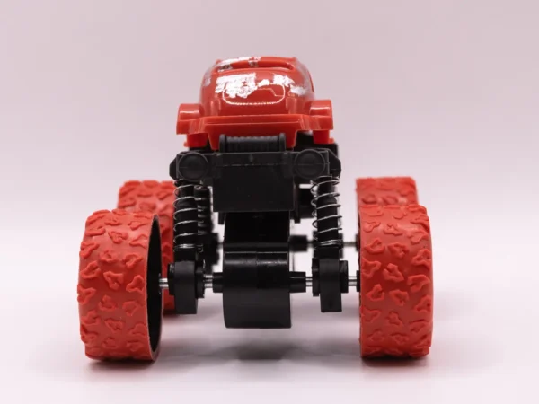 Voiture tout-terrain à friction type Monster Truck noir et rouge